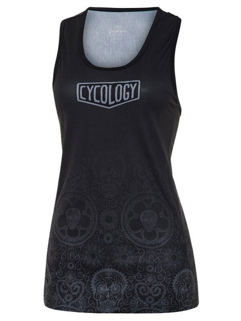 Day of the Living Womens Technical Singlet - Cycology Clothing Europe