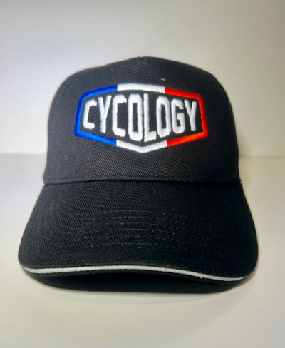 CASQUETTE COTON CYCOLOGY - TRICOLORE