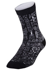 Wisdom Black Cycling Socks  | Cycology EU