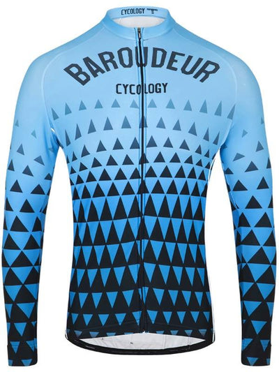 Baroudeur Men's Long Sleeve Jersey - Cycology Clothing Europe