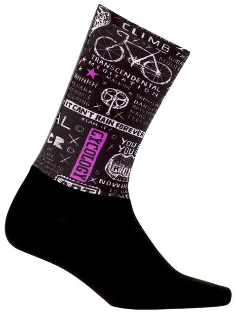 Bike Graffiti Aero Cycling Socks - Cycology Clothing Europe