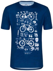 Bike Maths Technical T-Shirt - Cycology Clothing Europe