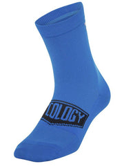 Cycology Blue Reflective Logo Cycling Socks - Cycology Clothing Europe