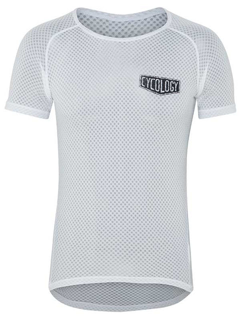 Cycology Men's White Base Layer - Cycology Clothing Europe