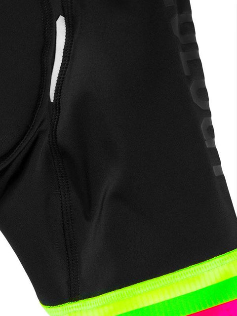 Cycology Women's (Black/Multi) Cycling Shorts - Cycology Clothing Europe