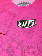 Day of the Living (Pink) Women's Technical T-Shirt - Cycology Clothing Europe