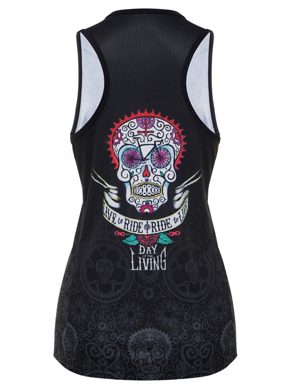 Day of the Living Womens Technical Singlet - Cycology Clothing Europe