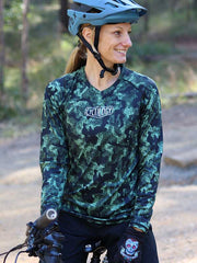 Dept of Dirt Women's Long Sleeve MTB Jersey - Cycology Clothing Europe