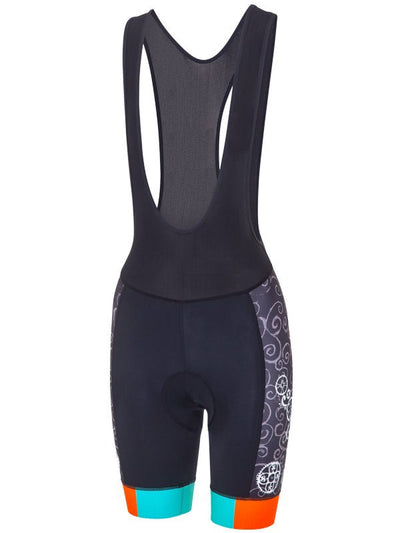 Lucky Chain Ring Women's Bib Shorts - Cycology Clothing Europe