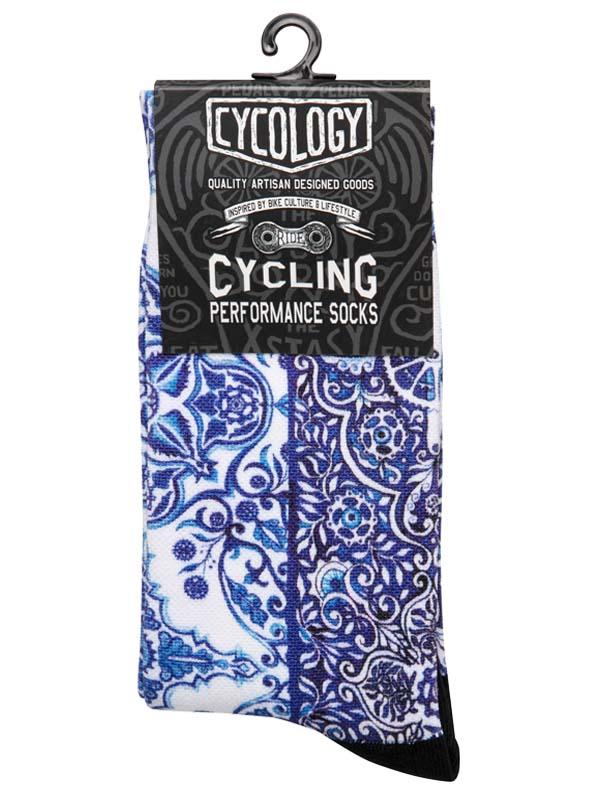 Majolica Cycling Socks - Cycology Clothing Europe