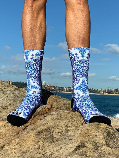 Majolica Cycling Socks - Cycology Clothing Europe