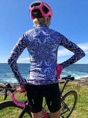 Majolica Women's Long Sleeve Jersey - Cycology Clothing Europe