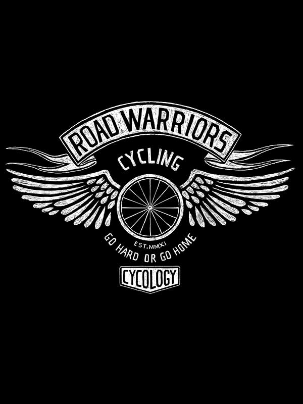 Road Warriors Men's T Shirt - Cycology Clothing Europe