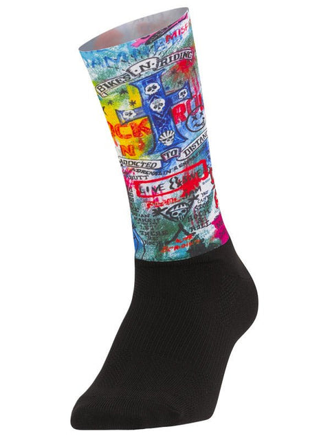 Rock N Roll Aero Cycling Socks - Cycology Clothing Europe