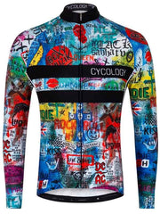 Rock n Roll Men's Long Sleeve Jersey - Cycology Clothing Europe