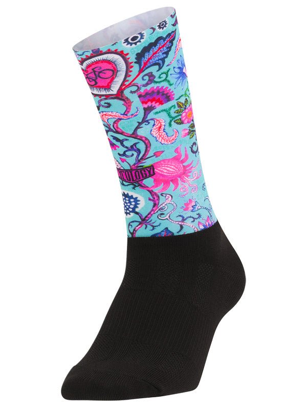 Secret Garden Aero Cycling Socks - Cycology Clothing Europe