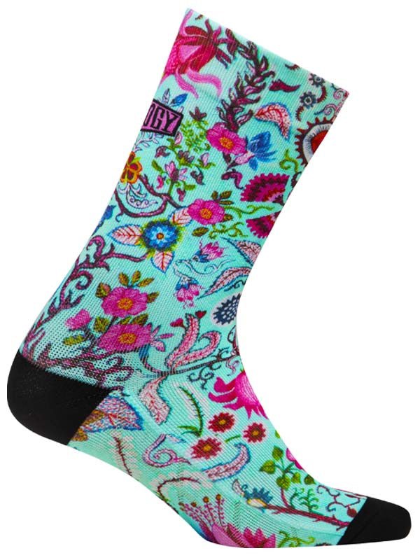 Secret Garden Cycling Socks - Cycology Clothing Europe