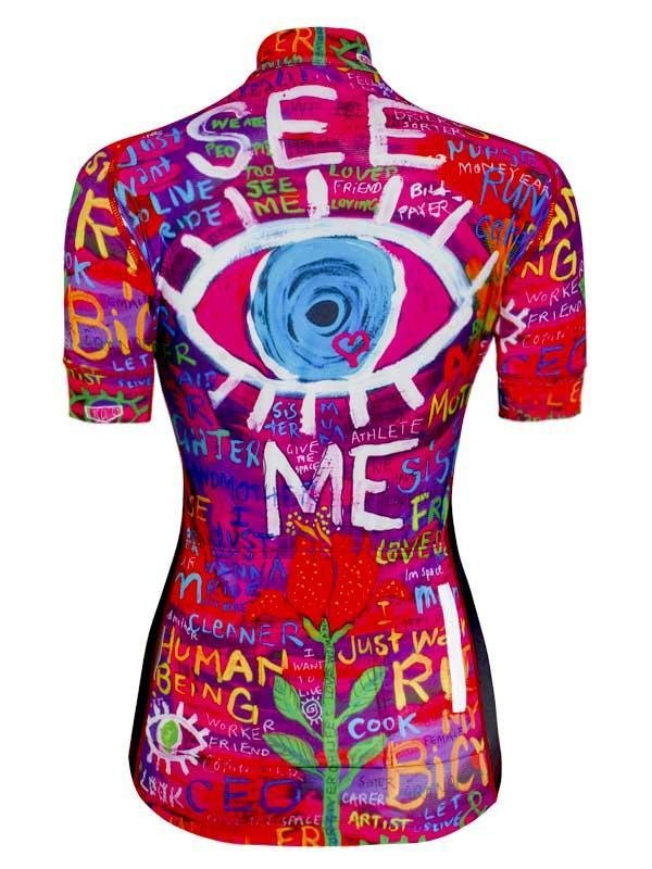 See Me Women's Cycling Jersey - Cycology Clothing Europe