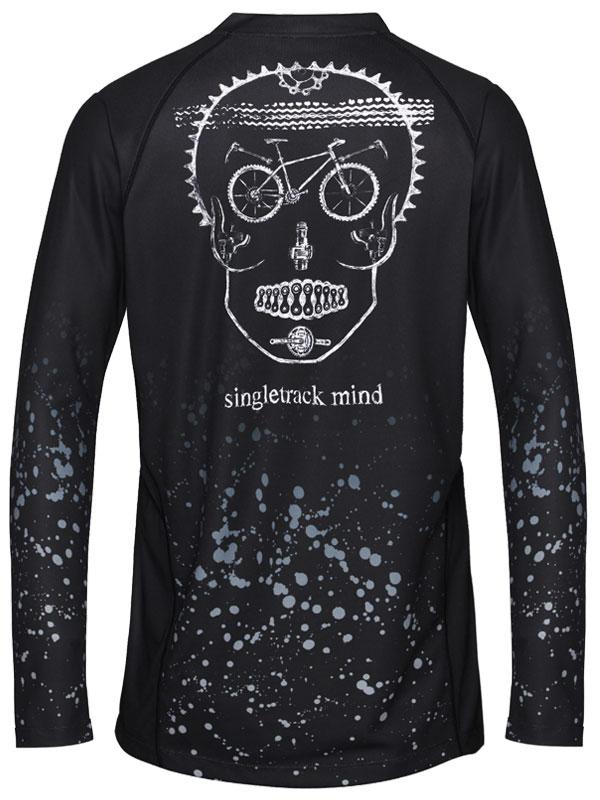 Single Track Mind Men's Long Sleeve MTB Jersey - Cycology Clothing Europe