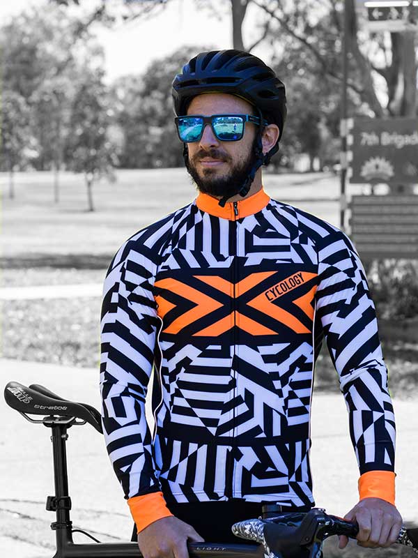 Summit Men's Long Sleeve Jersey - Cycology Clothing Europe