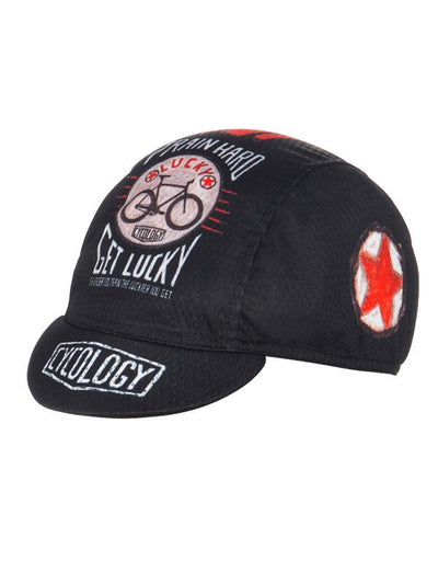 Train Hard Get Lucky Cycling Cap - Cycology Clothing Europe