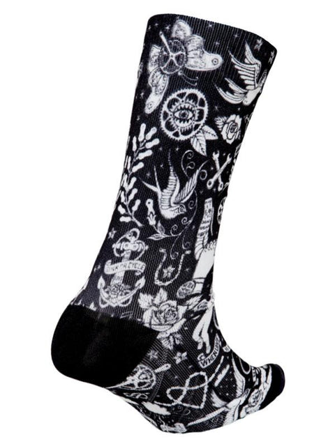 Velo Tattoo Cycling Socks - Cycology Clothing Europe