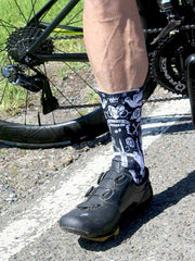 Velo Tattoo Cycling Socks - Cycology Clothing Europe