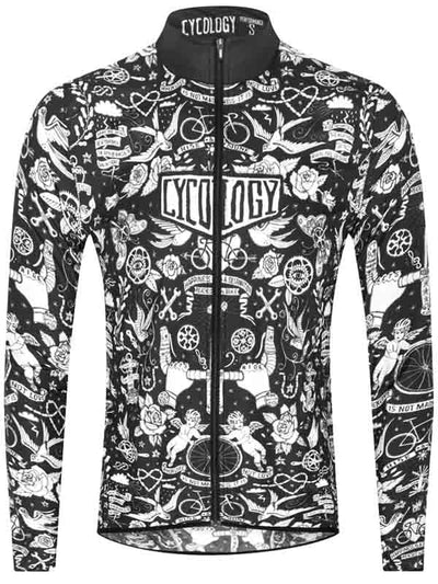 Velo Tattoo Lightweight Windproof Cycling Jacket - Cycology Clothing Europe