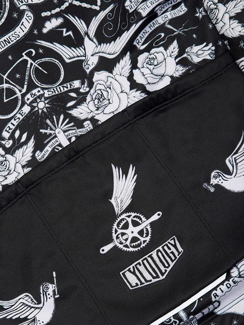 Velo Tattoo Windproof Winter Jacket - Cycology Clothing Europe