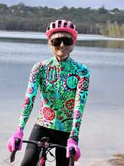 Zali Women's Long Sleeve Jersey - Cycology Clothing Europe